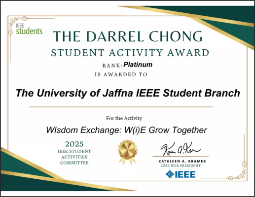 3-Official digital certificate of the Platinum Award