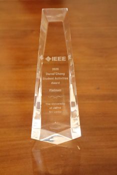 4-Platinum award trophy